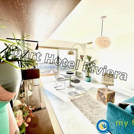 דירה Riviera - Terrasse Nicerama 2 - Sea View - Vue 4*